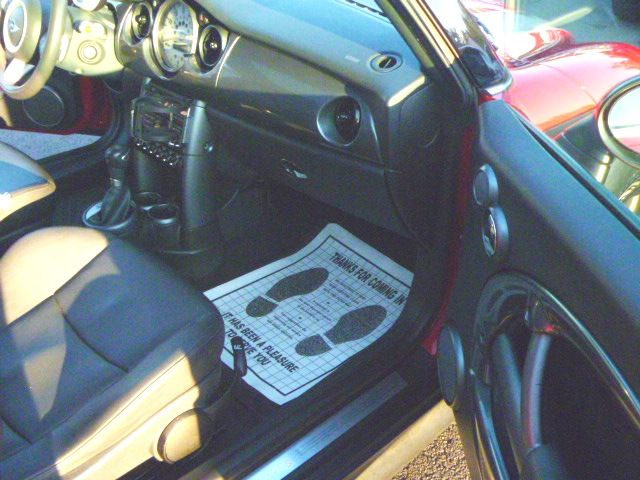 2005 Mini Cooper Black NOV Leather