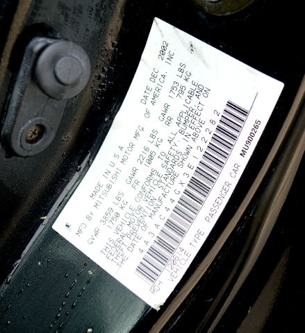 2003 Mitsubishi Eclipse XLS