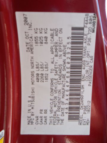 2008 Mitsubishi Eclipse Blackwood