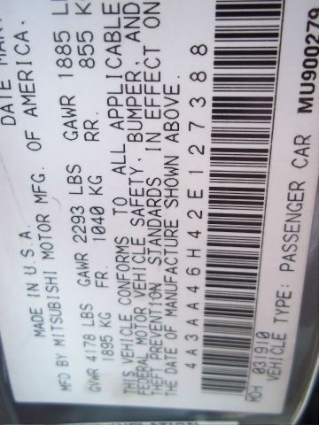 2002 Mitsubishi Galant 4-door LT 1LT