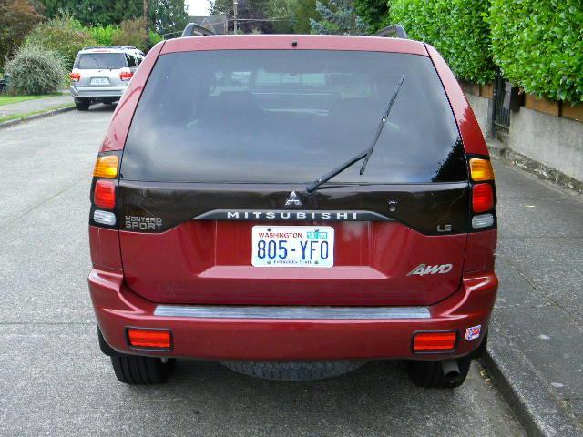 2002 Mitsubishi Montero Sport Unknown