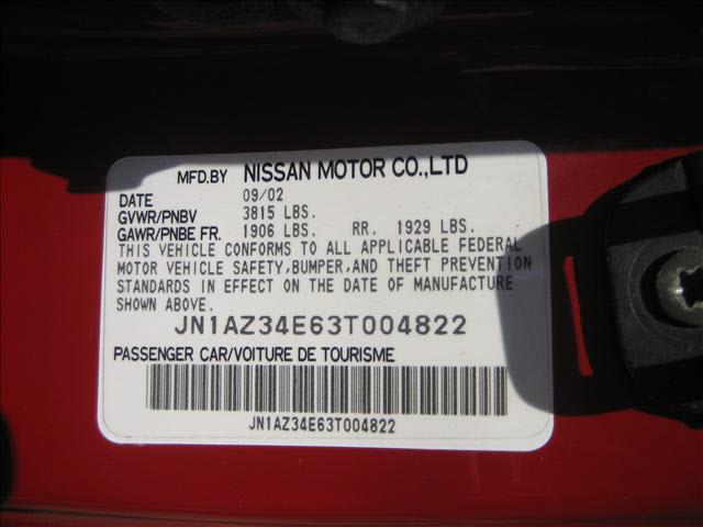 2003 Nissan 350Z Unknown