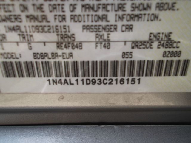 2003 Nissan Altima Pickupslt Quad Cab SWB 4WD 4x4 Truck