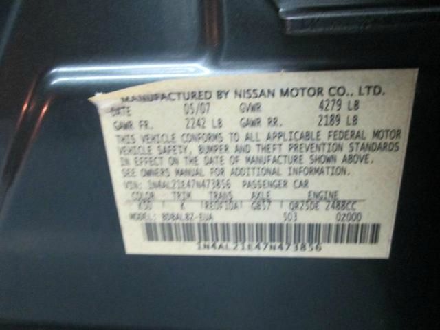 2007 Nissan Altima Pickupslt Quad Cab SWB 4WD 4x4 Truck