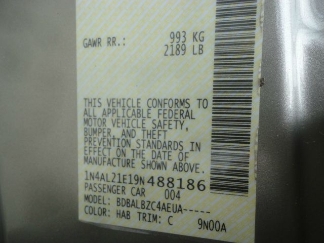 2009 Nissan Altima Unknown