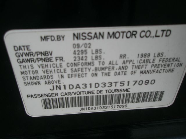 2003 Nissan Maxima SE