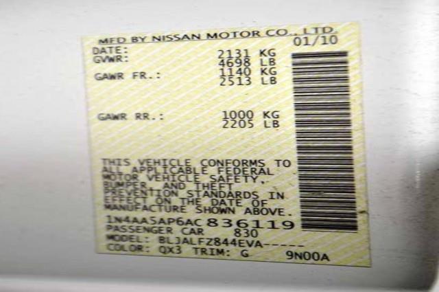 2010 Nissan Maxima Regular Cab 4-wheel Drive Work Truck