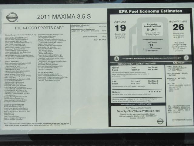 2011 Nissan Maxima Supercab 139 XLT 4WD