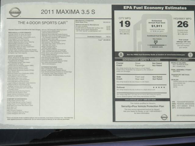 2011 Nissan Maxima Supercab 139 XLT 4WD