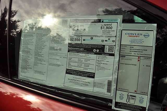 2013 Nissan Pathfinder Ralliart