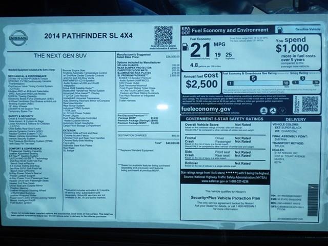 2014 Nissan Pathfinder Unknown