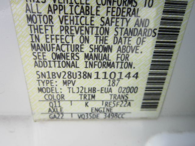 2008 Nissan Quest Supercab 139 XLT 4WD