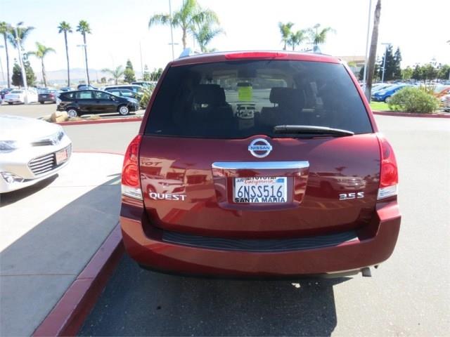 2009 Nissan Quest Handicap Conversion
