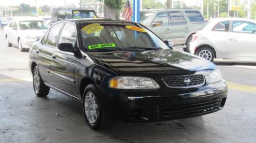 2001 Nissan Sentra W/nav.sys