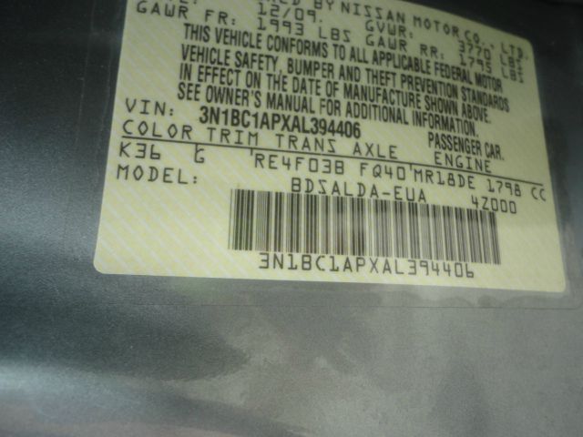 2010 Nissan Versa Unknown