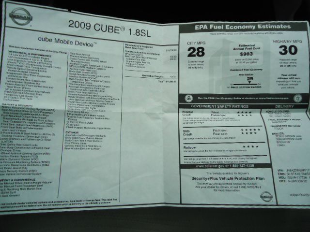 2009 Nissan cube Limited Access Cab 4WD