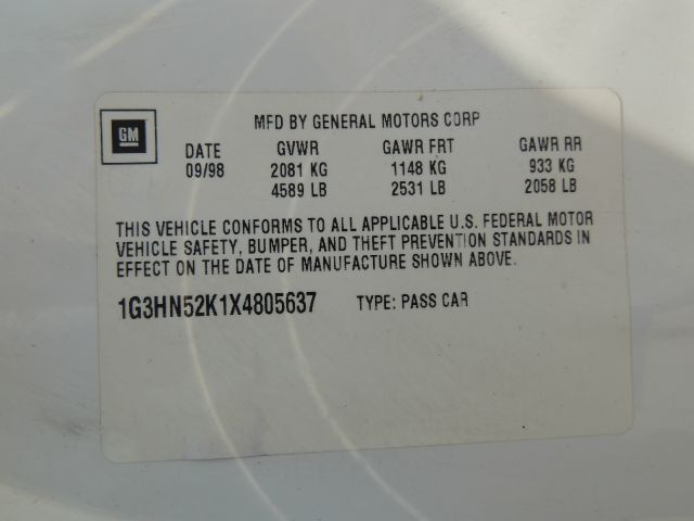 1999 Oldsmobile Eighty Eight Touring W/nav.sys