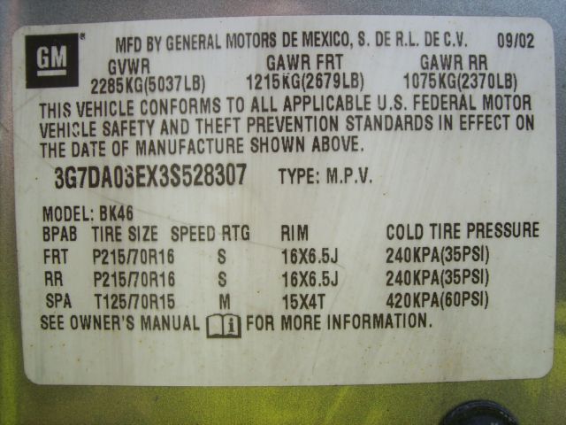 2003 Pontiac Aztek Slk55 AMG