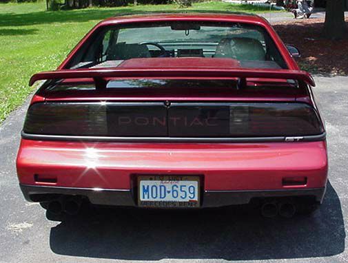 1987 Pontiac Fiero Passion