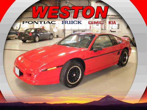 1988 Pontiac Fiero Passion