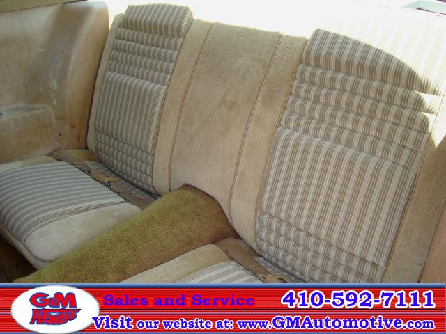 1981 Pontiac Firebird 4dr Sdn V6 CXL