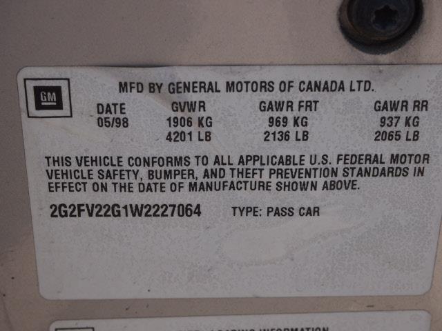 1998 Pontiac Firebird 4dr Sdn V6 CXL