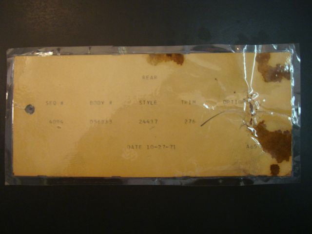 1972 Pontiac GTO Unknown