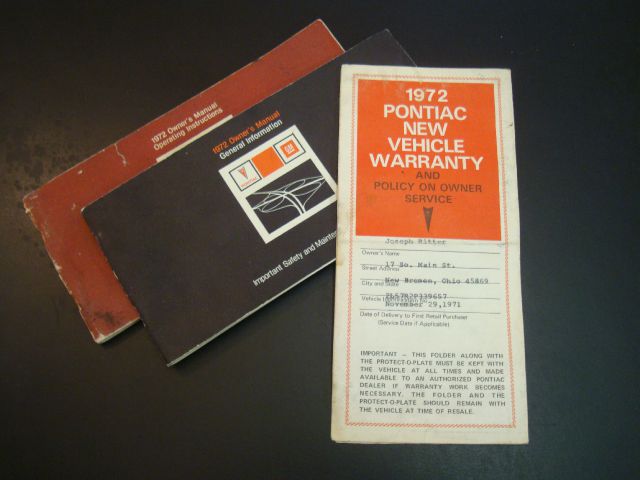 1972 Pontiac GTO Unknown