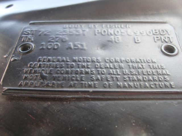 1972 Pontiac GTO Unknown