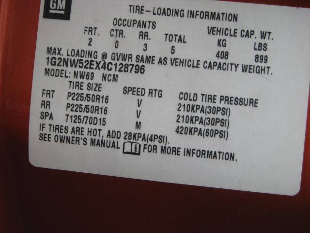 2004 Pontiac Grand Am XUV SLE 4WD