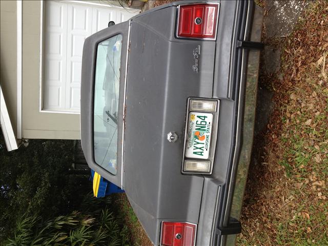 1986 Pontiac Grand Prix Unknown