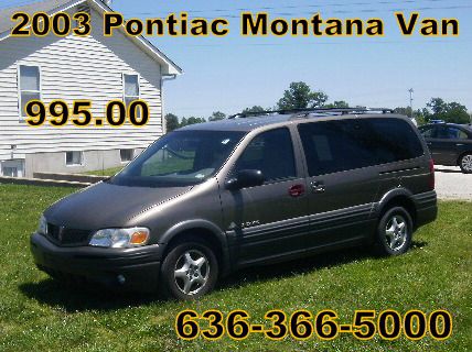 2003 Pontiac Montana SLT K