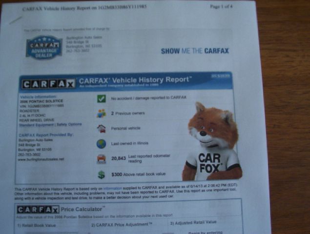 2006 Pontiac Solstice Marlin