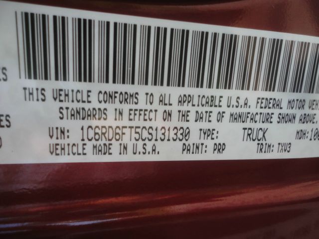 2012 RAM Ram Pickup 4dr LX 4WD Auto