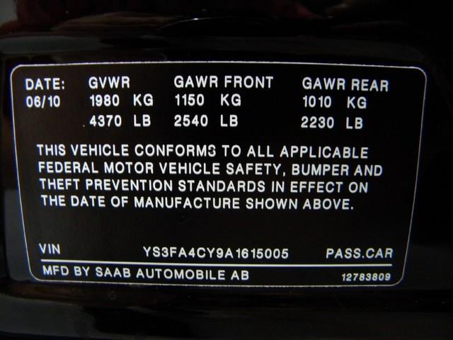 2010 Saab 9-3 Unknown