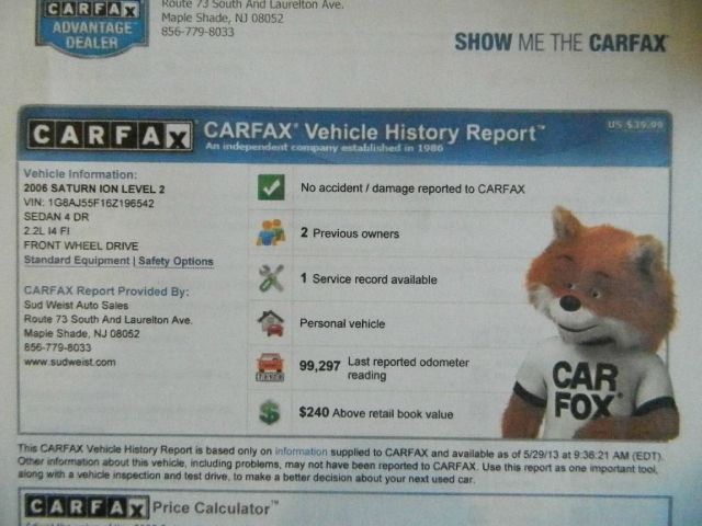 2006 Saturn Ion V6 4WD Limited