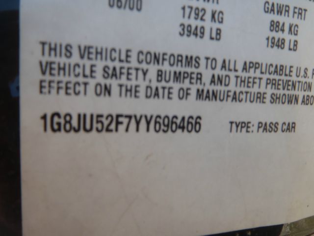 2000 Saturn L Series Xr4ti