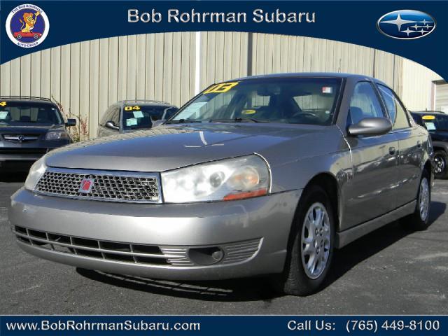 2003 Saturn L Series Blk Ext With Silver Trin