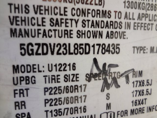 2005 Saturn Relay Limited Pickup 4D 6 1/2 Ft