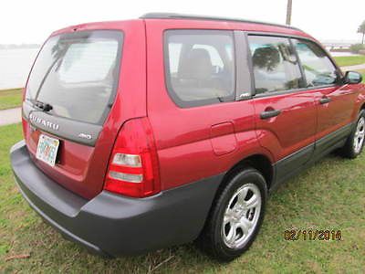 2003 Subaru Forester Lt1,crew,bucket Seats
