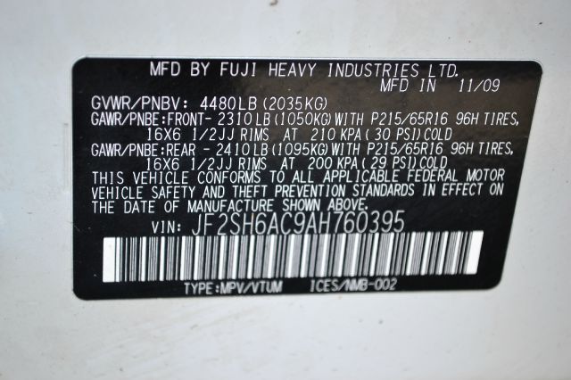 2010 Subaru Forester LT Z71