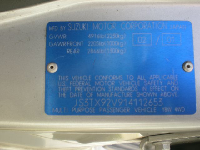 2001 Suzuki XL-7 Slk55 AMG Convertible