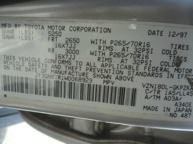 1998 Toyota 4Runner I Limited