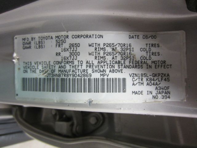 2000 Toyota 4Runner Super