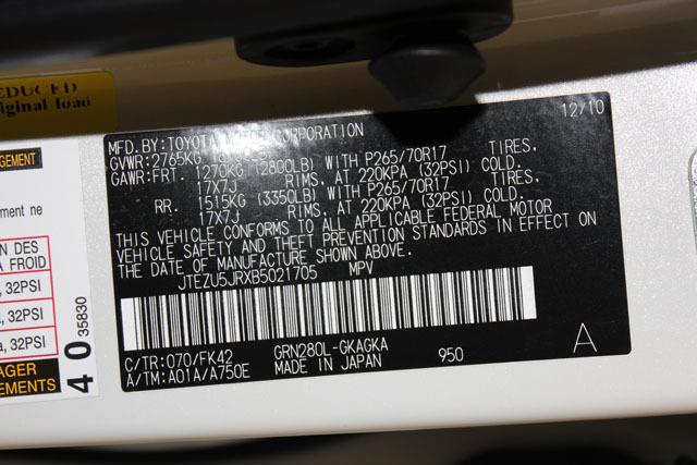 2011 Toyota 4Runner GT Limited