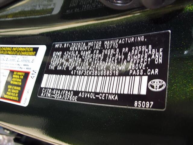 2011 Toyota Camry T6 Sedan