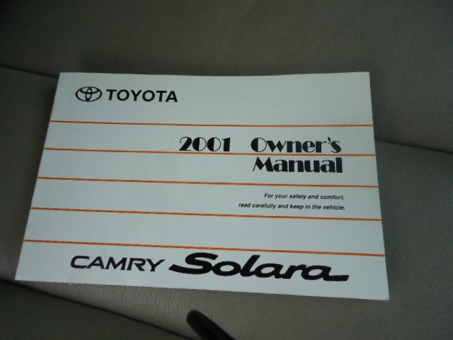 2001 Toyota Camry Solara SE