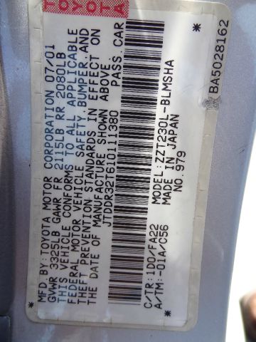 2001 Toyota Celica Passion