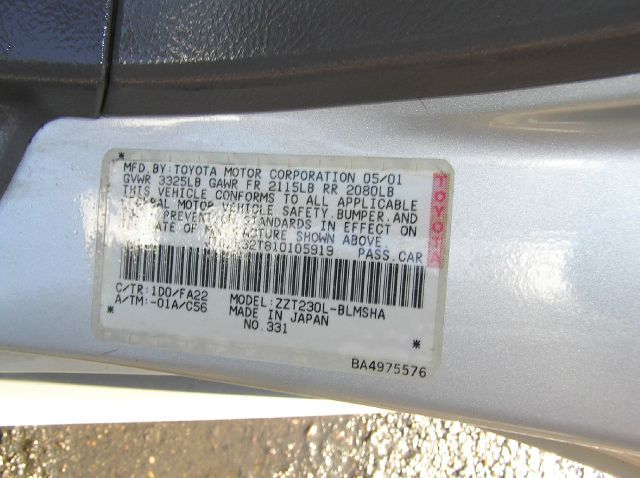 2001 Toyota Celica Passion