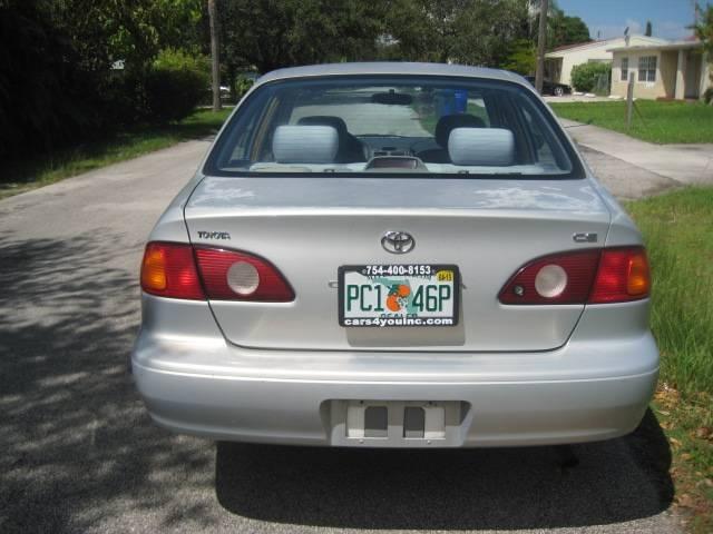 2001 Toyota Corolla SEL Sport Utility 4D